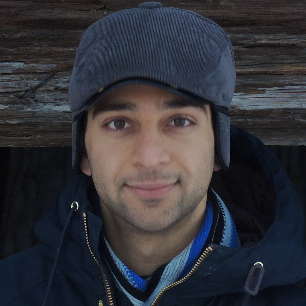 Hussein Khalil, doktorand, institutionen för vilt, fisk och miljö. Foto: Emma Sundén