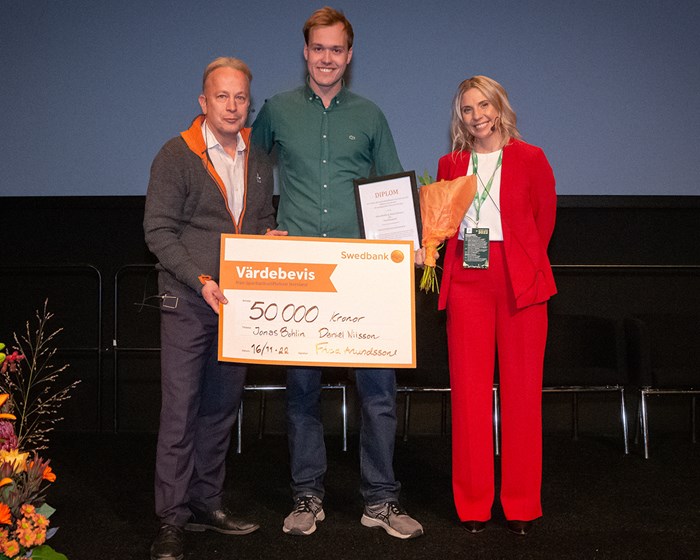 Göran Ericsson, Daniel Nilsson, Frida Anundsson