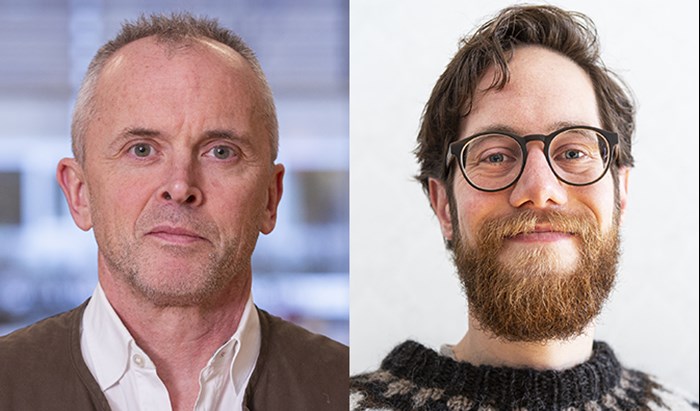 Fredrik Widemo och Tim Hofmeester, koordinator respektive biträdande koordinator för program Vilt. Foton.