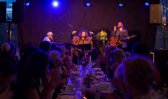 Musikunderhållning. Foto: Andreas Palmén