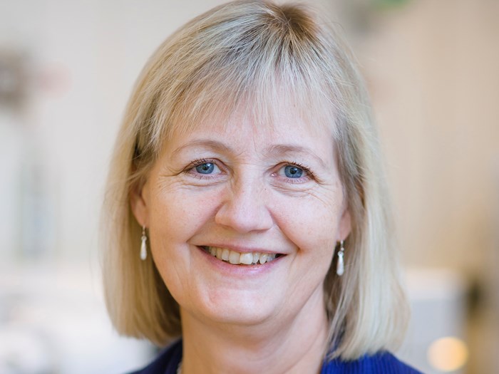 Professor Karin Ljung. Foto: Mattias Pettersson
