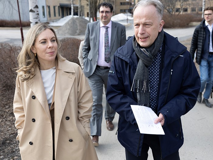 Jessica Rosencrantz och Göran Ericsson