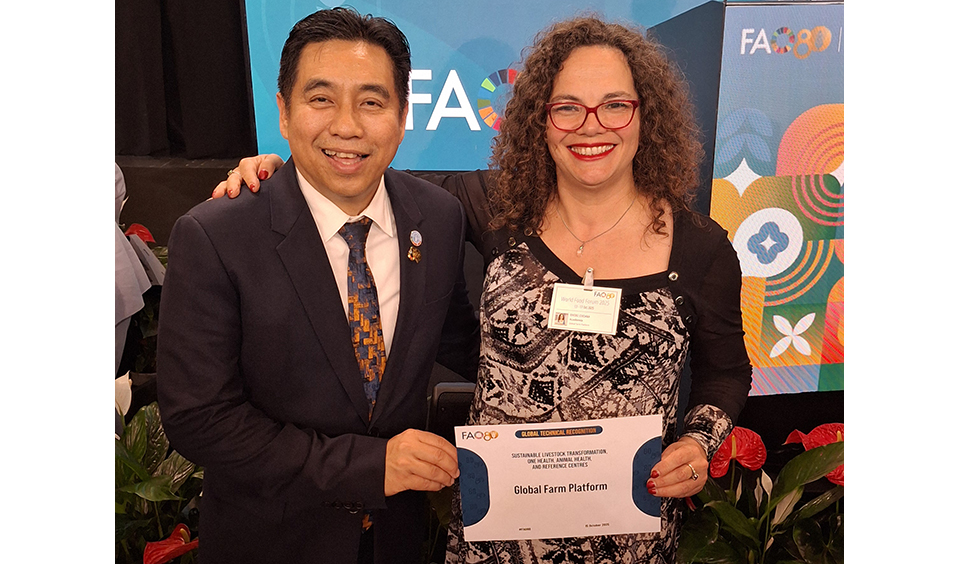 Foto på Jordana Rivero och Thanawat Tiensin.