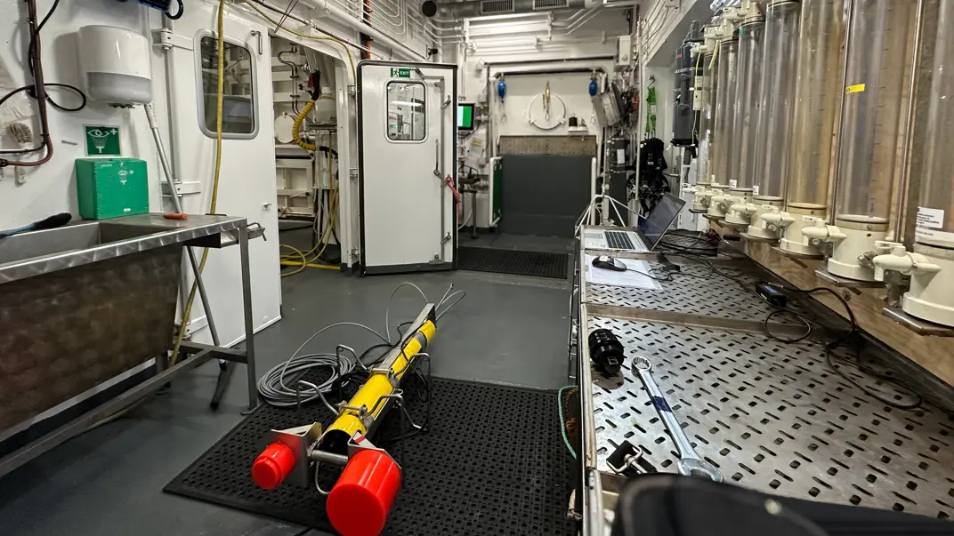 Lab interior