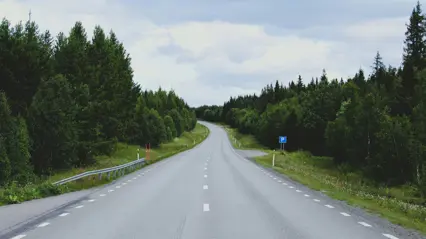 en väg