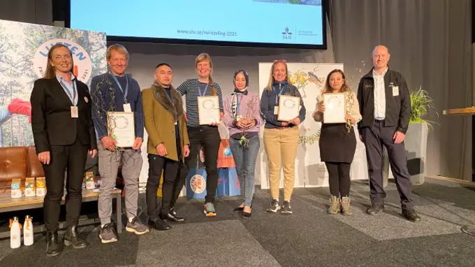 Vinnare i Årets naturvägledning 2021