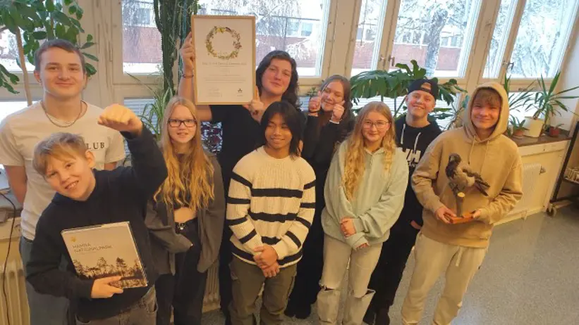 Elever på Los skola