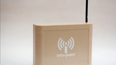 Sändarpunkt för trådlöst lokalt internet.