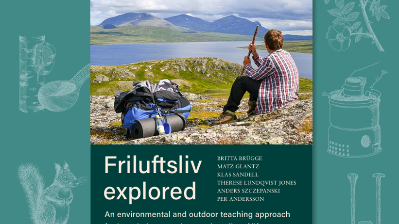 Frontpage on the book Friluftsliv explored