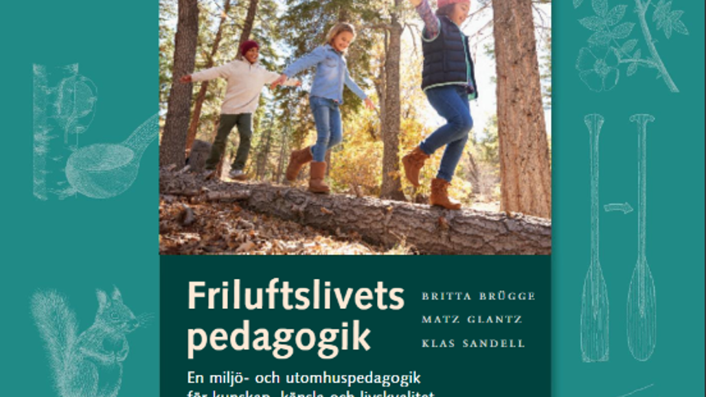 Framsida på boken Friluftslivets pedagogik