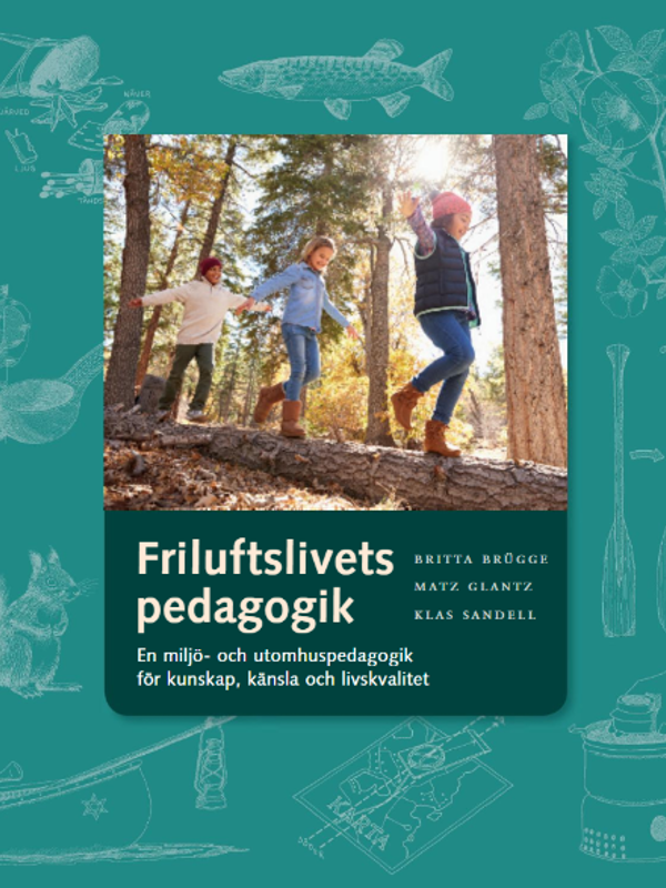 Framsida på boken Friluftslivets pedagogik