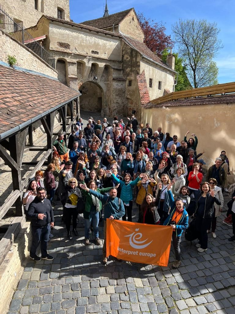 Deltagarna på en konferens