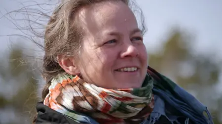 Närbild på Anna Carlemalm