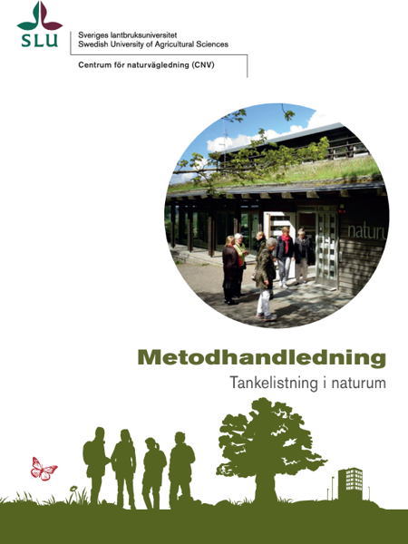 Framsida på metodhandledningen Tankelistning i naturum
