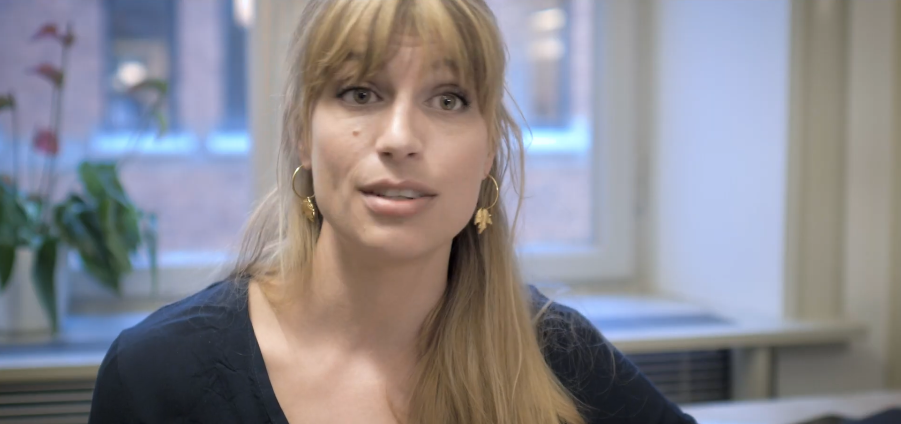 Porträtt av Emilie Molin