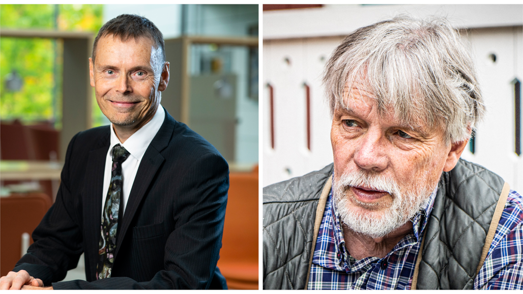 Porträtt av Olli Peltoniemi och Torbjörn Lundström