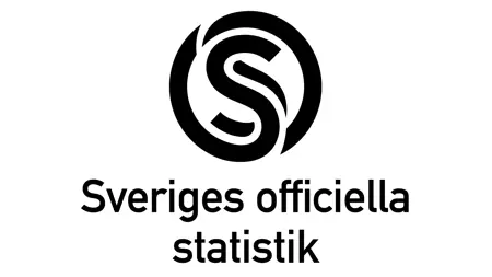 Logotyp för Sveriges officiella statistik.