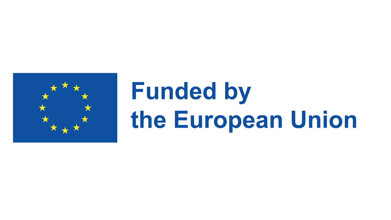 Bild på den Europeiska flaggan med text som anger att detta är ett projekt med finansiering från den europeiska unionen, EU.