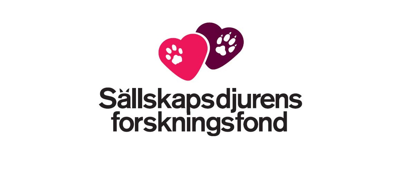 Logotyp Sällskapsdjurens forskningsfond