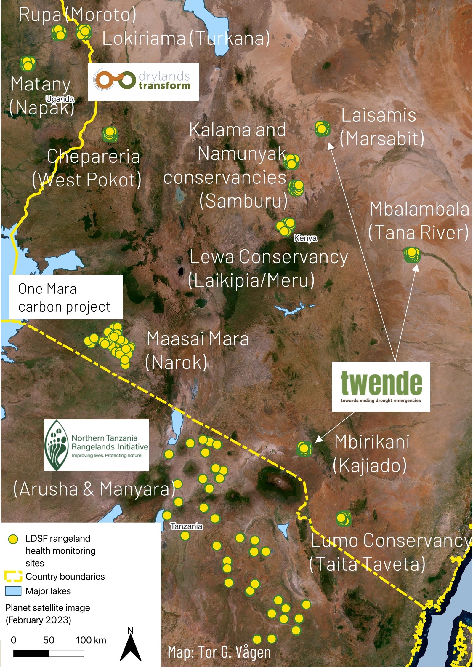 Building a network of rangeland health monitoring sites in East Africa ...