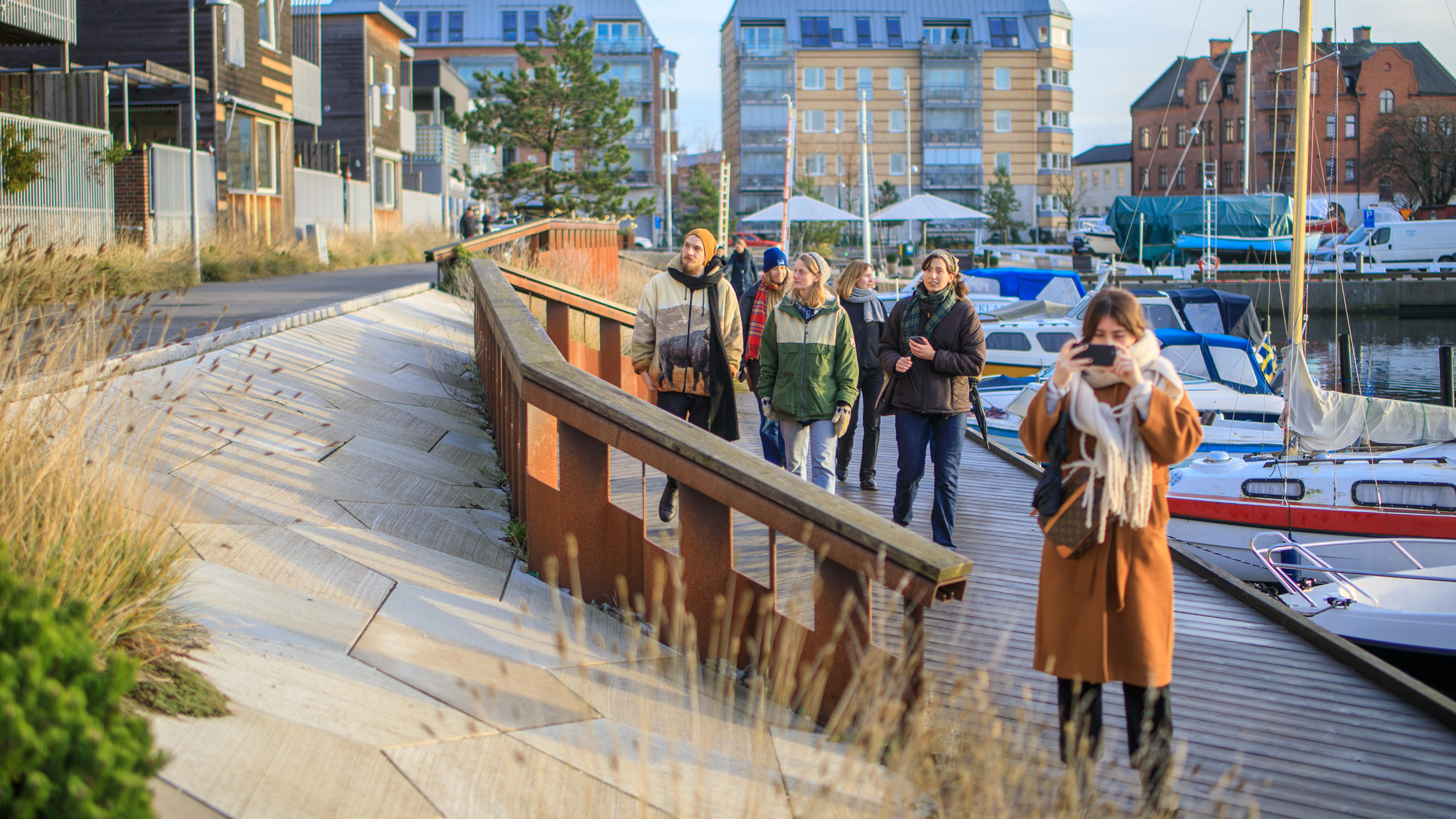 Excursion for students in landscape architecture.