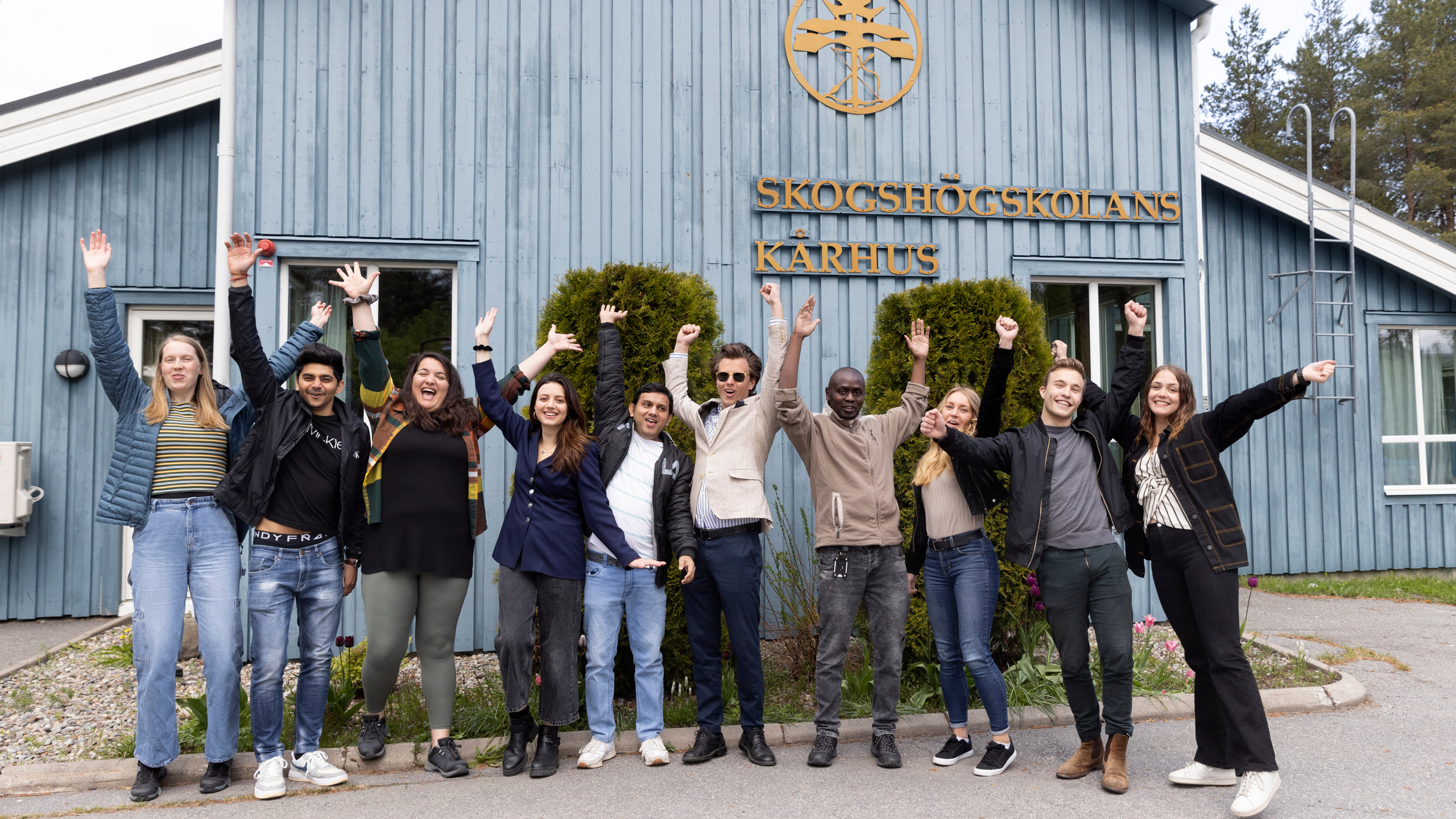 Student at the Umeå student union for forestry students