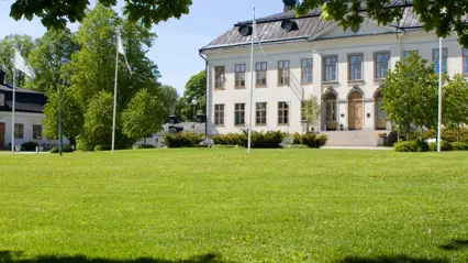 Herrgården, SLU Skinnskatteberg. Här utbildas skogsmästare.
